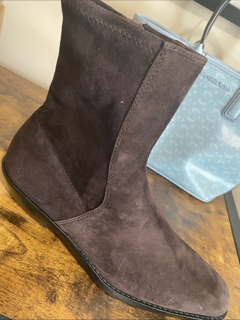 NWT MADEWELL The Idris Ankle Boot in Suede size women’s 8 1/2 - Picture 8 of 9